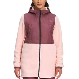 THE NORTH FACE Women’s Royal Arch Parka Hooded Jacket Purple Peach Sz S